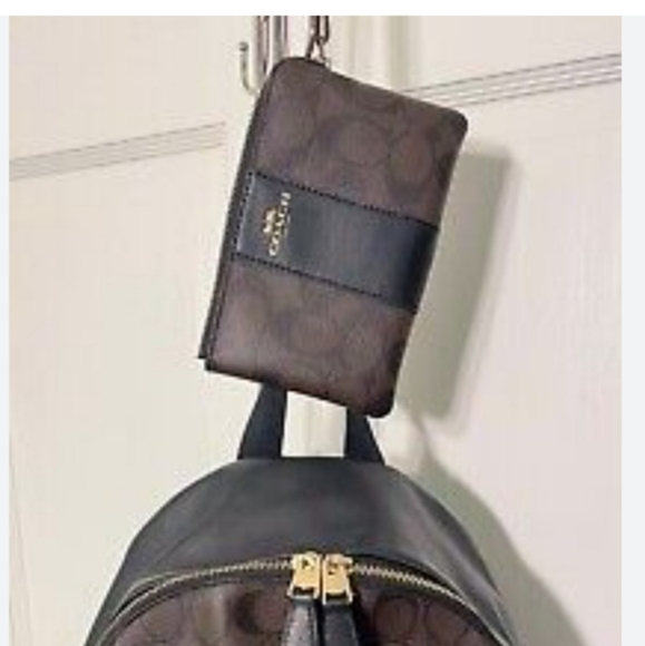 Coach backpack & wristlet - Picture 2 of 12